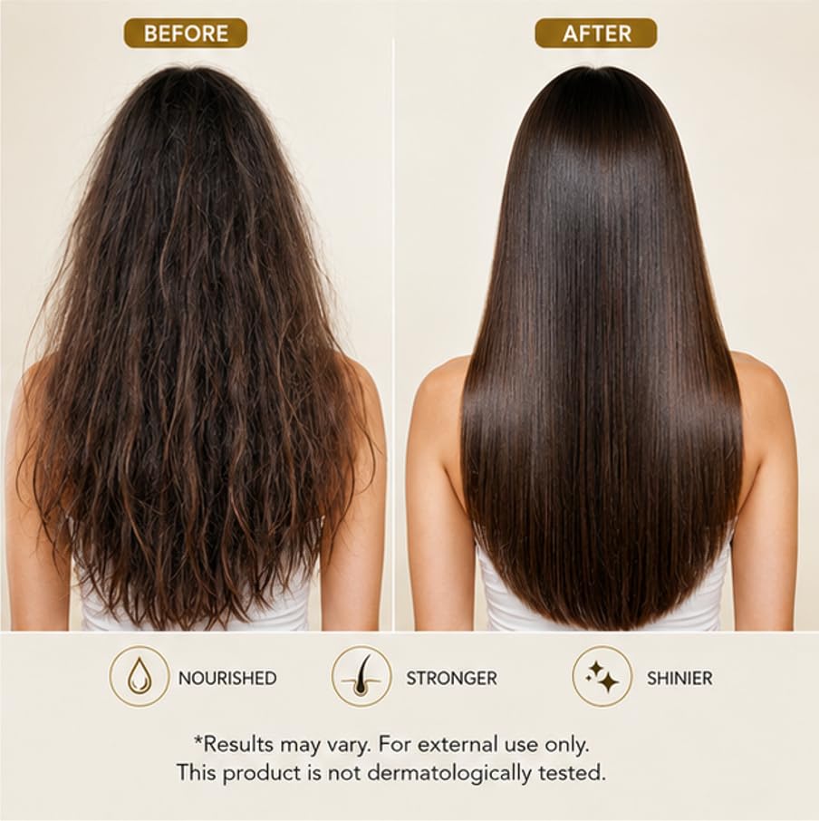 LA ROSE ETERNELLE Rice Water Shampoo for All Hair Types, Repair Bond Strength, Prevents Hair Fall, 200ml