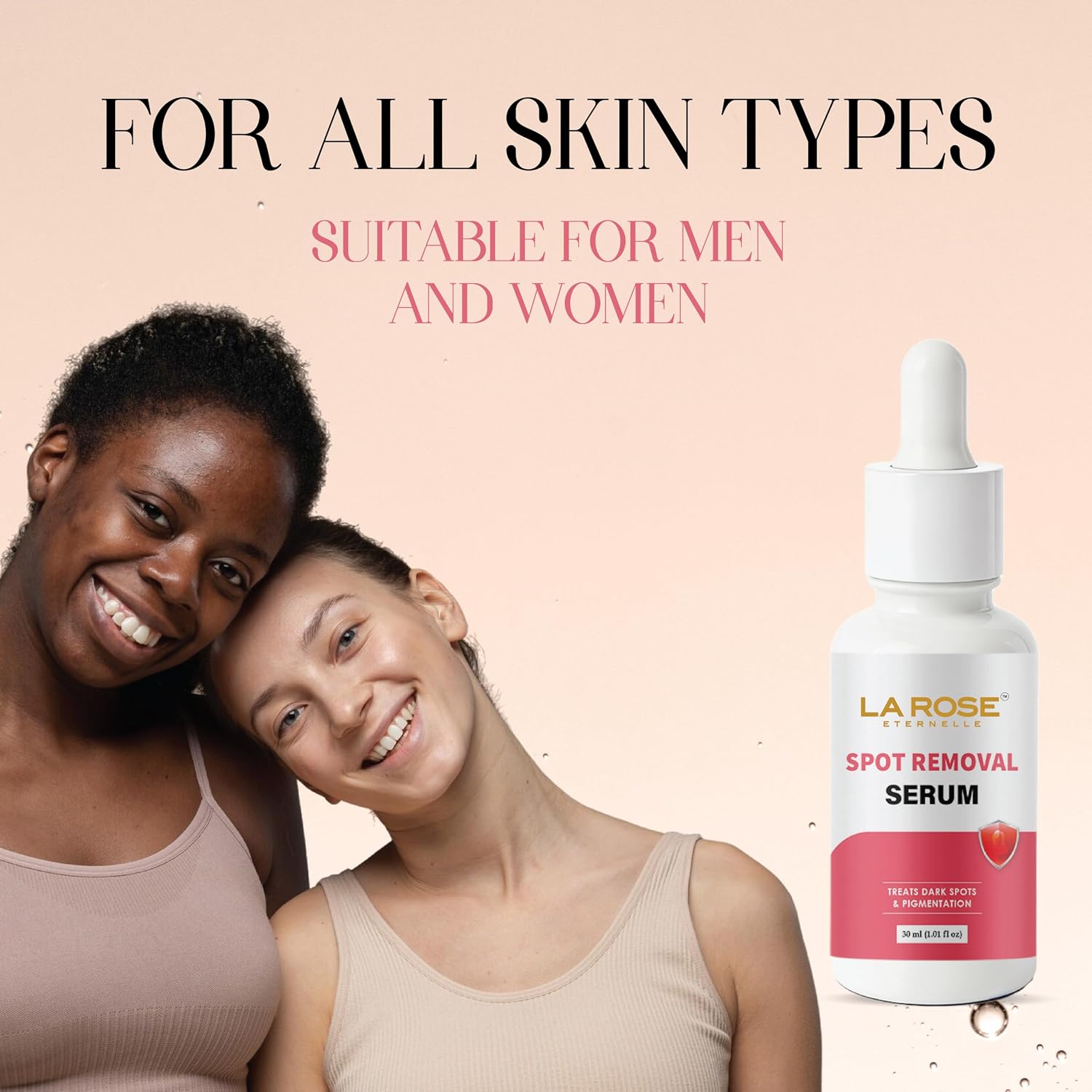 LA ROSE ETERNELLE Spot Removal Serum, 30ml, for Hyperpigmentation and Uneven Skin Tone, All Skin Types